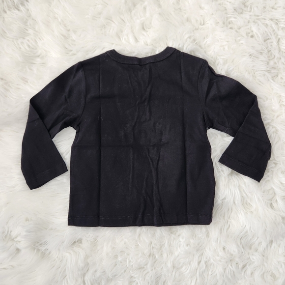 The Children’s Place Glow in the Dark All The Ghouls Love Me Graphic Tee - Black - Picture 2 of 5